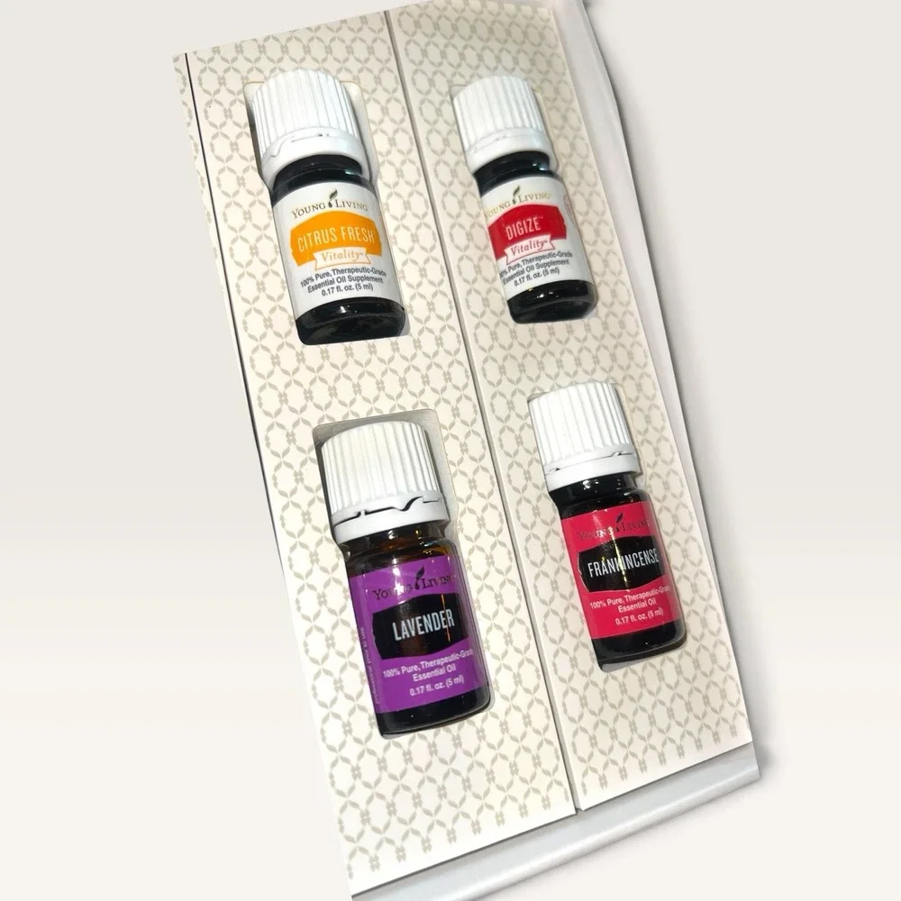 Young Living Essential Oils Starter Kit Sealed 5ml Thieves Lavender Seed to Seal
